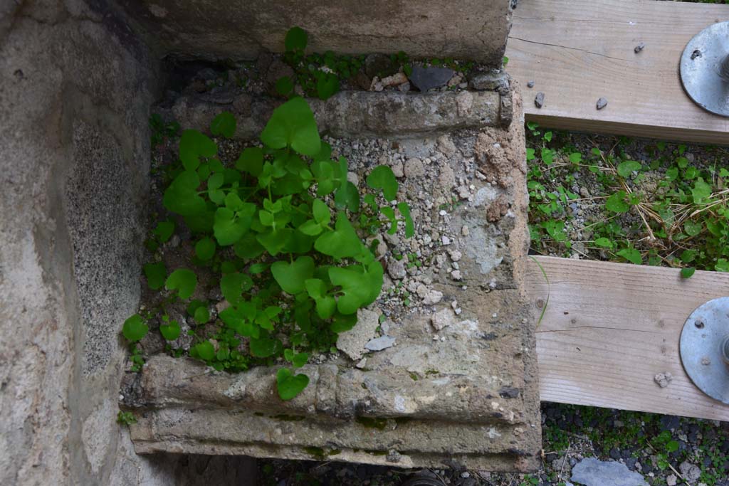 IX.5.2 Pompeii. March 2017. Room ‘w’, top of altar, viewed from above.
Foto Christian Beck, ERC Grant 681269 DÉCOR.