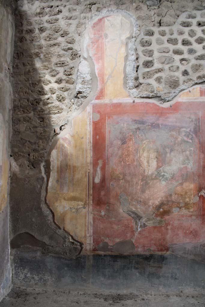 IX.5.2 Pompeii. May 2019. Room ‘u’, east wall at north end.
Foto Christian Beck, ERC Grant 681269 DÉCOR.