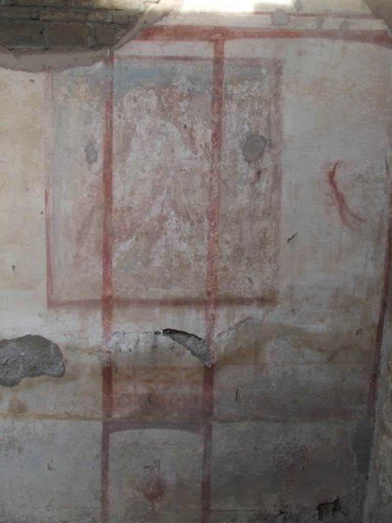 IX.5.2 Pompeii. December 2007. Room 4, north wall. Wall painting on north wall of Aphrodite and Aries. See Bragantini, de Vos, Badoni, 1986. Pitture e Pavimenti di Pompei, Parte 3. Rome: ICCD. (p.450)