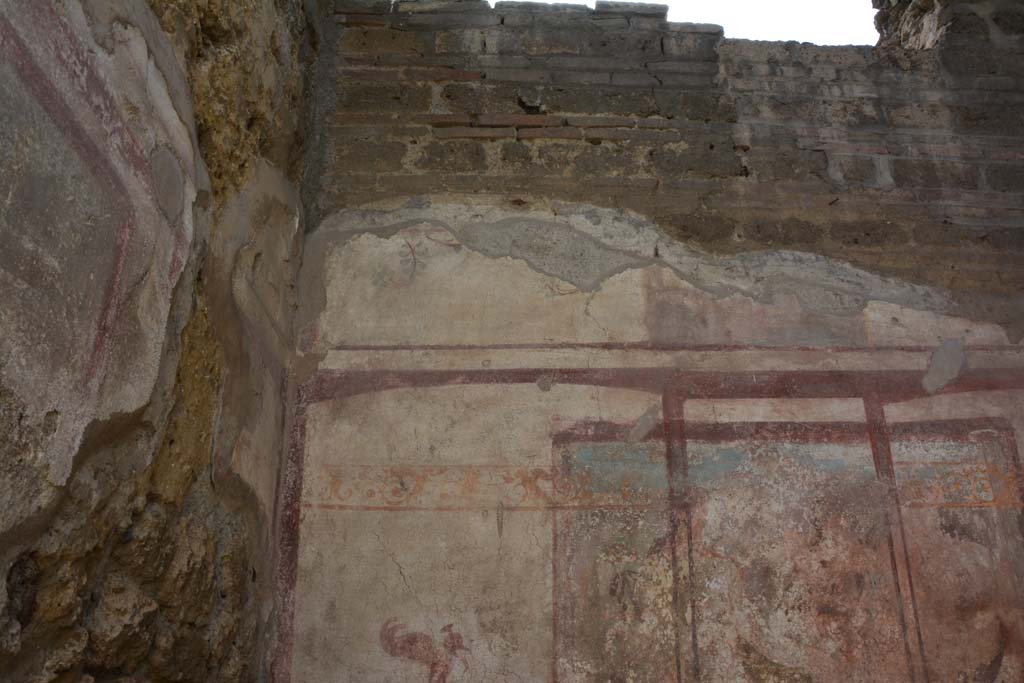 IX.5.2 Pompeii. March 2017. Room ‘c’, upper south wall at east end.
Foto Christian Beck, ERC Grant 681269 DÉCOR.