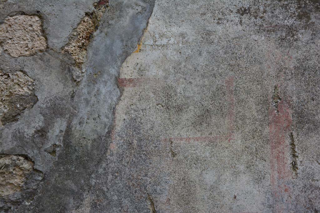 IX.5.2 Pompeii. March 2017. Room ‘i’, detail from south wall.
Foto Christian Beck, ERC Grant 681269 DÉCOR.