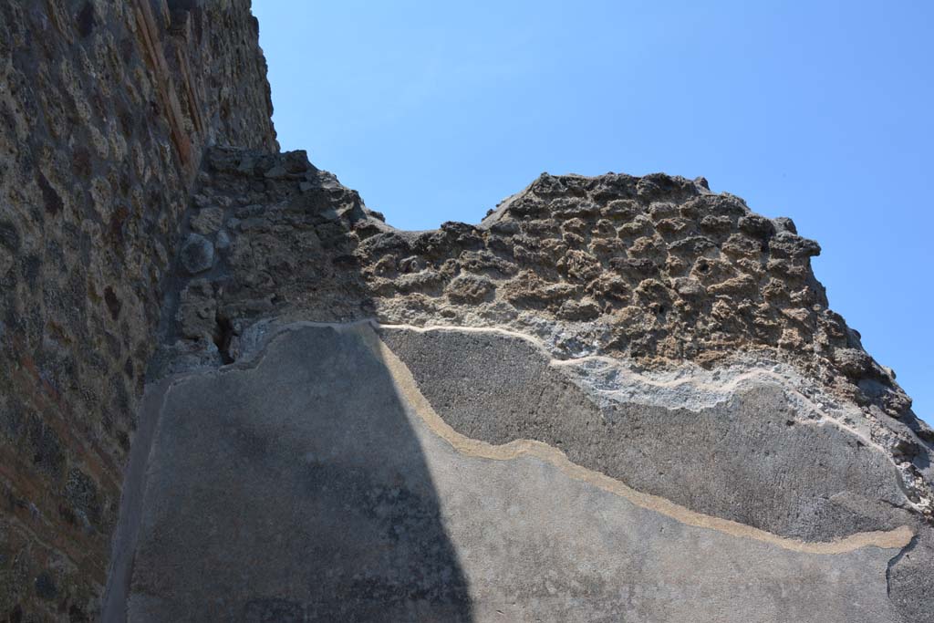 IX.5.2 Pompeii. May 2017. Room ‘h’, detail from upper north wall.
Foto Christian Beck, ERC Grant 681269 DÉCOR.