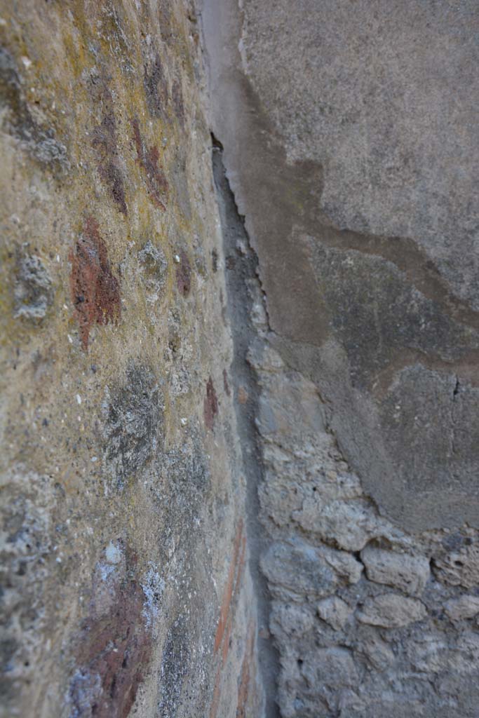 IX.5.2 Pompeii. May 2017. Room ‘h’, detail from north-west corner.
Foto Christian Beck, ERC Grant 681269 DÉCOR.