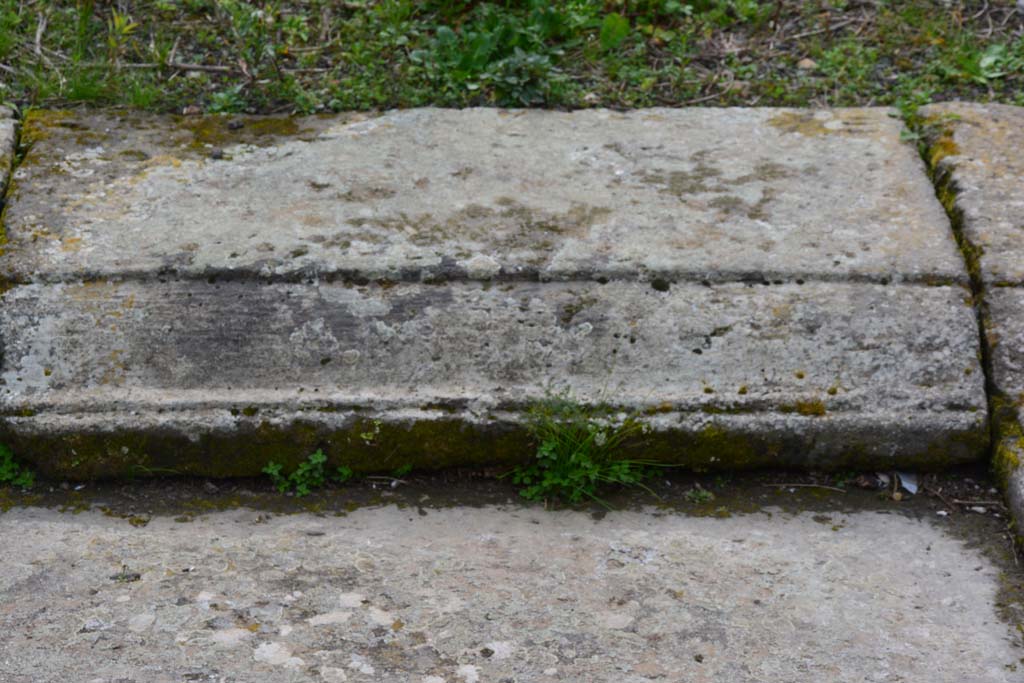 IX.5.2 Pompeii. March 2017. Room ‘b’, south-west corner of impluvium.
Foto Christian Beck, ERC Grant 681269 DÉCOR.
