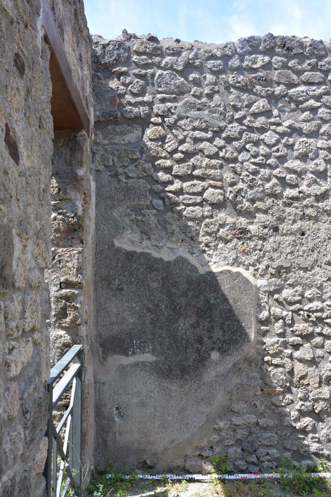 IX.5.3 Pompeii. May 2017. West wall in south-west corner.
Foto Christian Beck, ERC Grant 681269 DÉCOR.