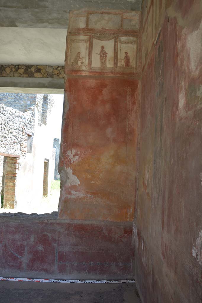 IX.5.6 Pompeii. May 2017. Room i, looking towards south wall in south-west corner.
Foto Christian Beck, ERC Grant 681269 DÉCOR.