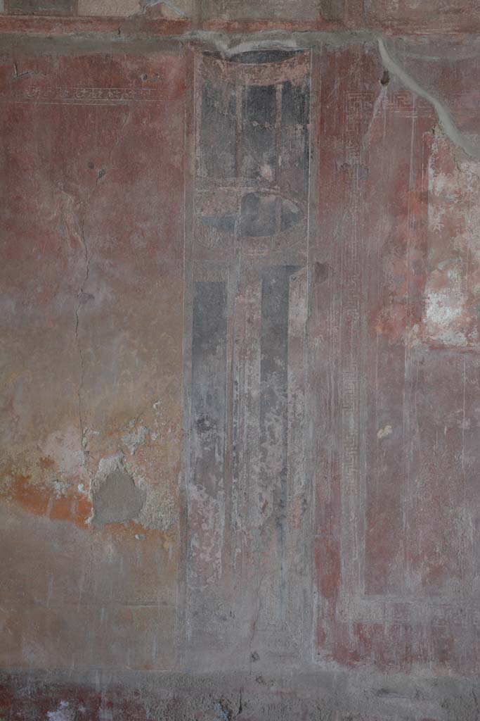 IX.5.6 Pompeii. May 2017. Room i, west wall on south side of central panel.
Foto Christian Beck, ERC Grant 681269 DÉCOR.