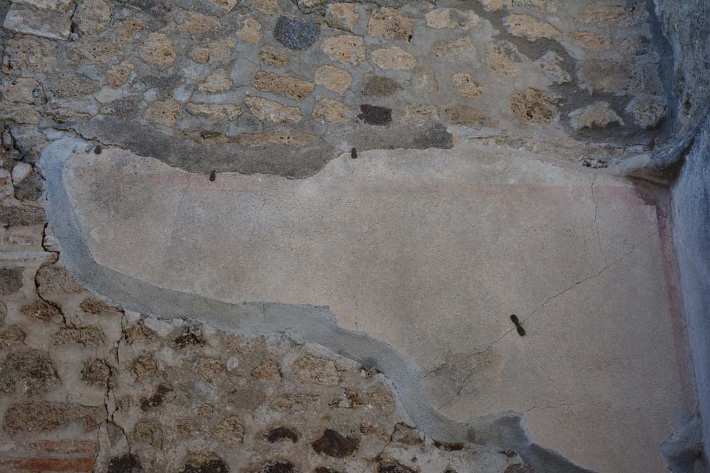 IX.5.6 Pompeii. May 2017. Room o, detail of remaining stucco on north wall.
Foto Christian Beck, ERC Grant 681269 DÉCOR.