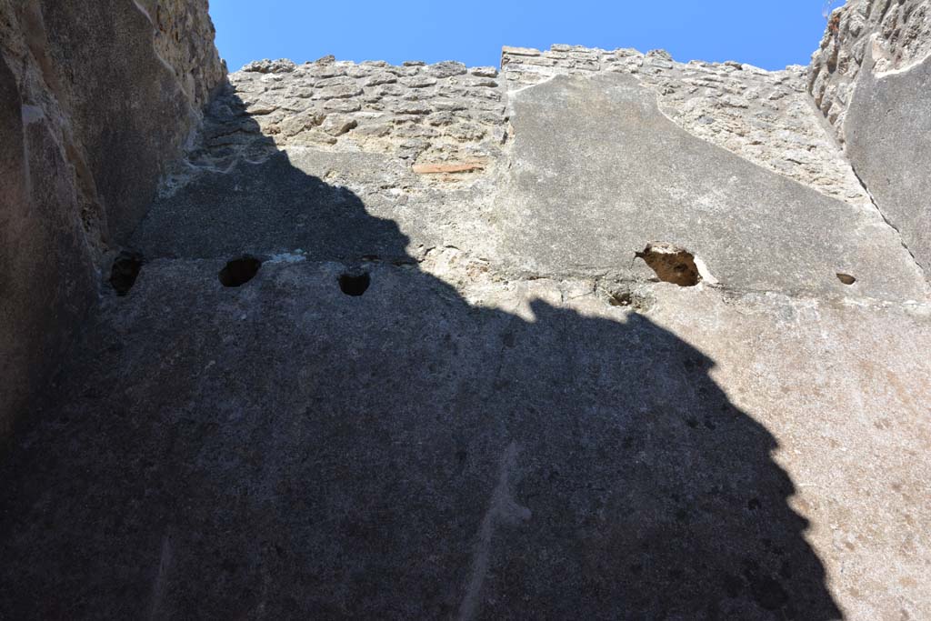 IX.5.6 Pompeii. May 2017. Room p, upper east wall.
Foto Christian Beck, ERC Grant 681269 DÉCOR.