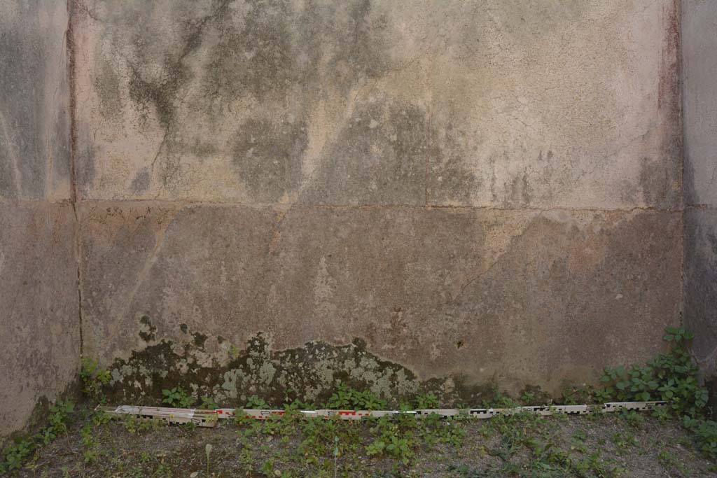 IX.5.6 Pompeii. May 2017. Room r, detail of lower south wall.
Foto Christian Beck, ERC Grant 681269 DÉCOR.