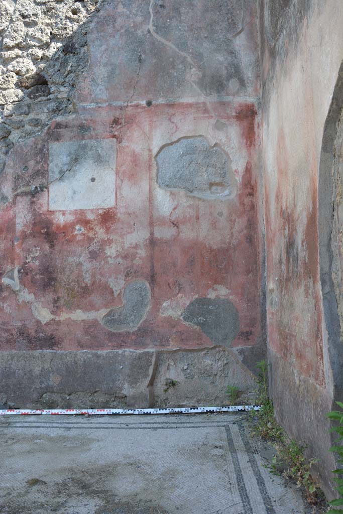 IX.5.6 Pompeii. May 2017. West ala d, west end of south wall.
Foto Christian Beck, ERC Grant 681269 DÉCOR.