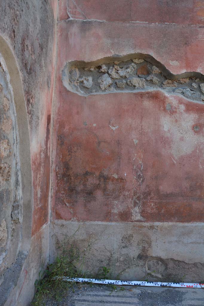 IX.5.6 Pompeii. May 2017. West ala d, detail from north wall at west end.
Foto Christian Beck, ERC Grant 681269 DÉCOR.