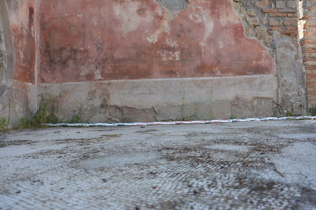 IX.5.6 Pompeii. May 2017. West ala d, looking across flooring towards lower north wall.
Foto Christian Beck, ERC Grant 681269 DÉCOR.