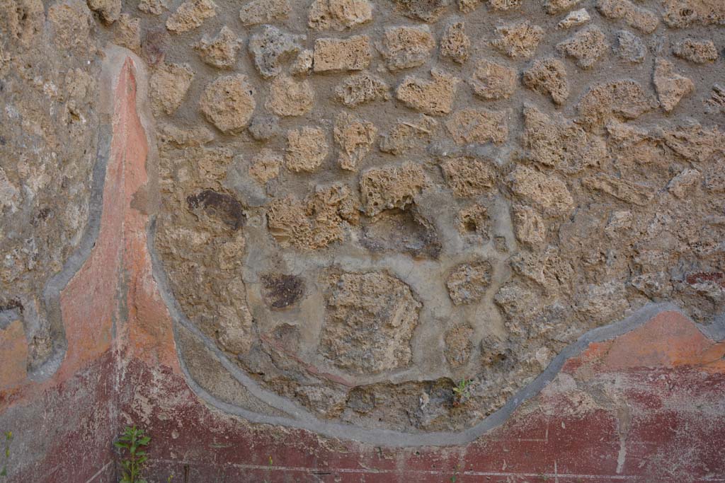 IX.5.6 Pompeii. May 2017. Room f, north wall at west end.
Foto Christian Beck, ERC Grant 681269 DÉCOR.