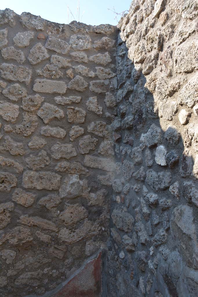 IX.5.6 Pompeii. May 2017. Room f, upper north-east corner.
Foto Christian Beck, ERC Grant 681269 DÉCOR.