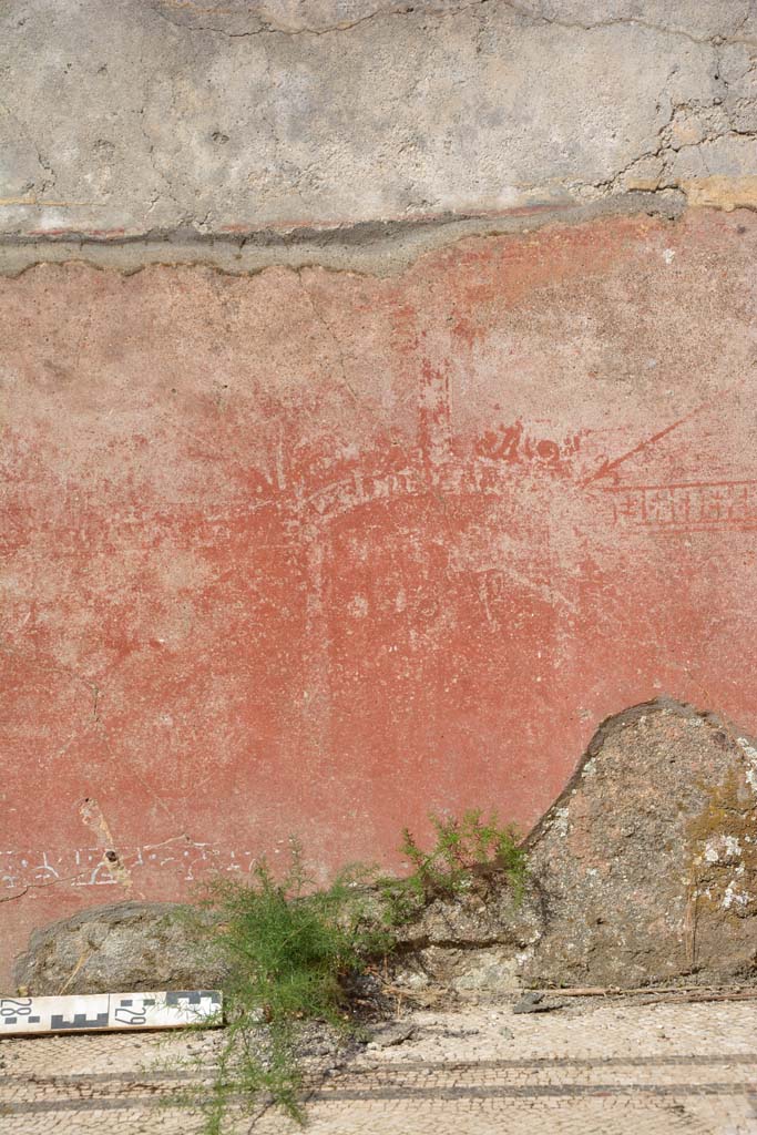 IX.5.6 Pompeii. May 2017. East ala e, detail of zoccolo at south end of east wall.
Foto Christian Beck, ERC Grant 681269 DÉCOR.