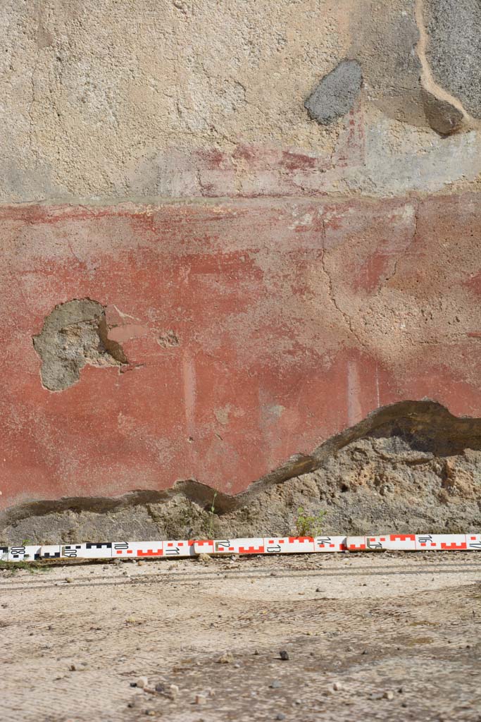 IX.5.6 Pompeii. May 2017. East ala e, continuation of zoccolo on south wall.
Foto Christian Beck, ERC Grant 681269 DÉCOR.