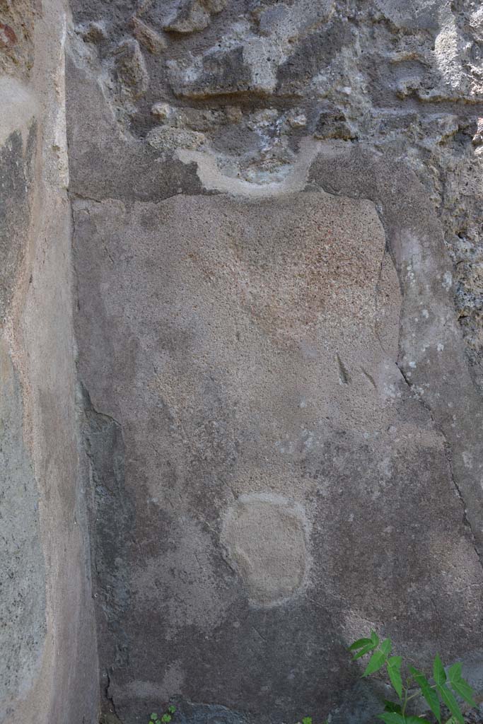 IX.5.7 Pompeii. May 2017. Detail from west wall in south-west corner.
Foto Christian Beck, ERC Grant 681269 D�COR.
