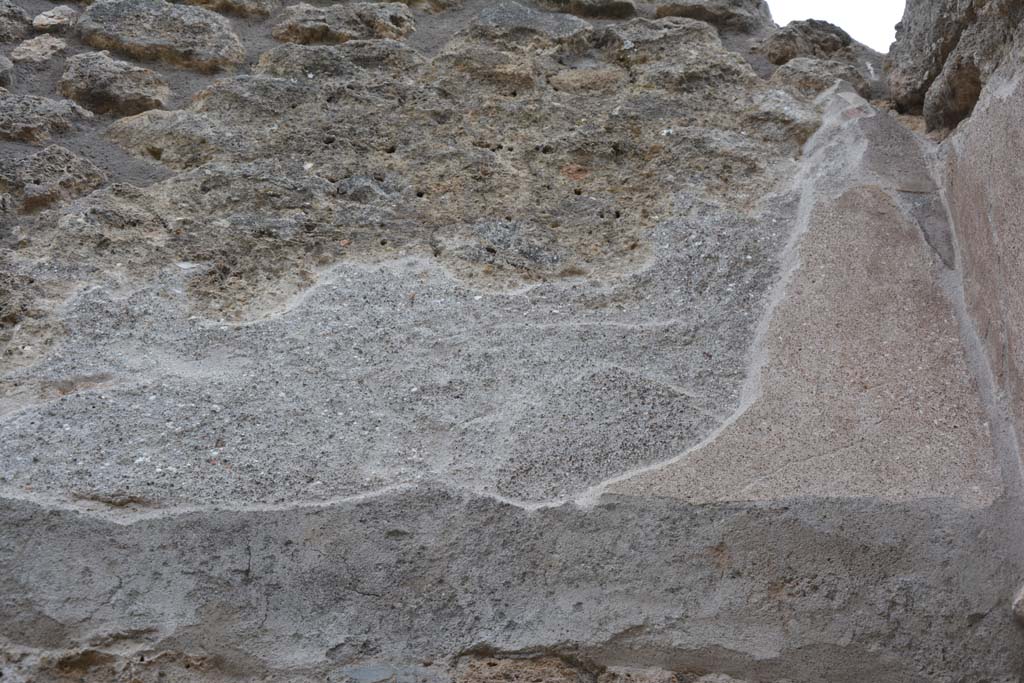 IX.5.8 Pompeii. May 2017. Upper east wall in south-east corner.
Foto Christian Beck, ERC Grant 681269 DÉCOR.