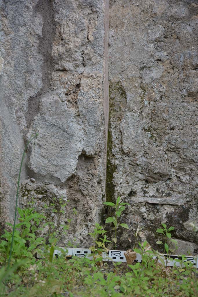 IX.5.8 Pompeii. May 2017. Detail of south wall in south-east corner.
Foto Christian Beck, ERC Grant 681269 DÉCOR.