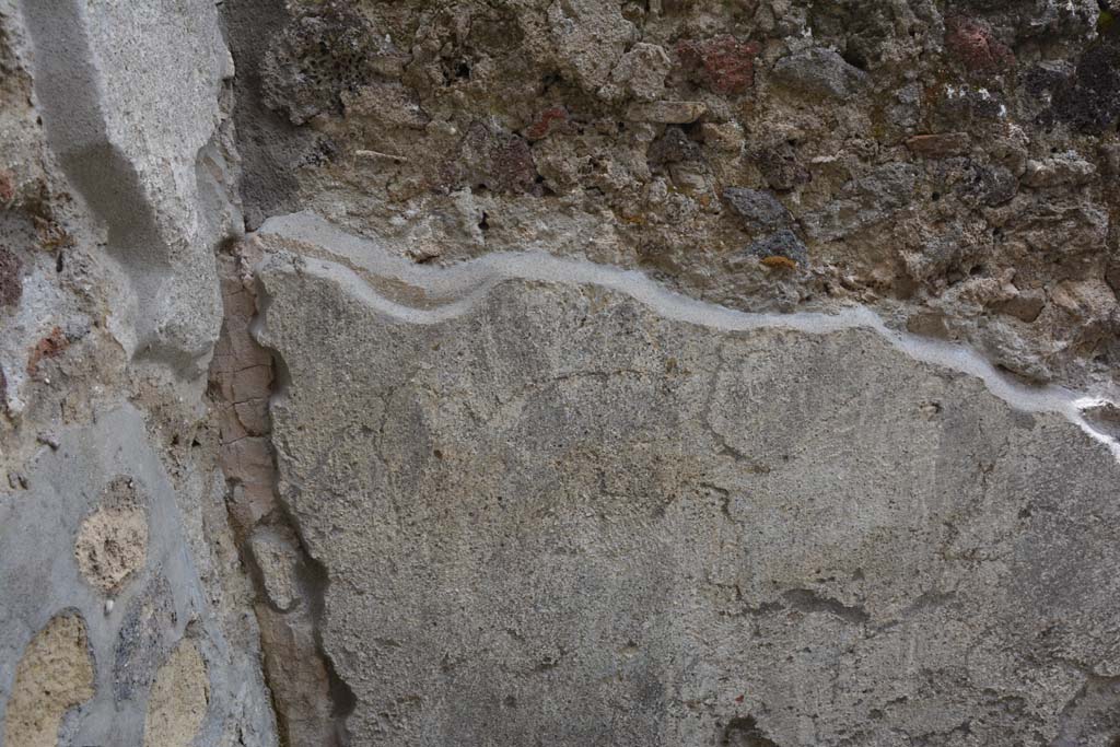IX.5.8 Pompeii. May 2017. West wall in south-west corner.
Foto Christian Beck, ERC Grant 681269 DÉCOR.