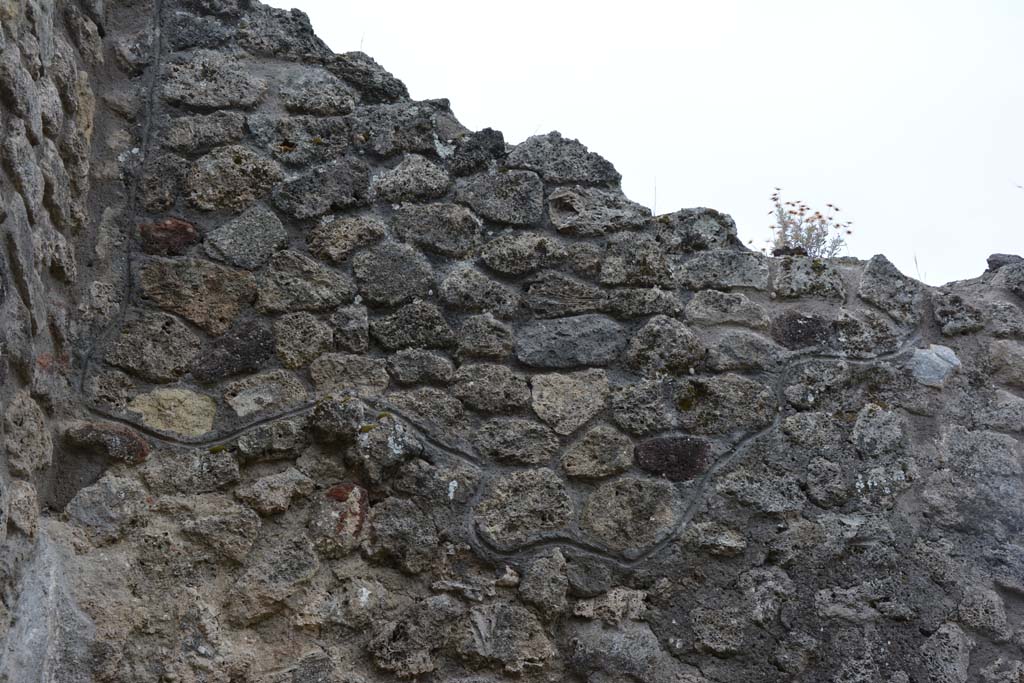 IX.5.8 Pompeii. May 2017. Upper west wall at south end.
Foto Christian Beck, ERC Grant 681269 DÉCOR.