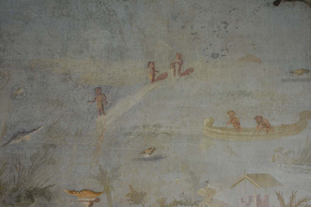 IX.5.9 Pompeii. May 2017. Room “l (L)”, upper north wall at west end.
Foto Christian Beck, ERC Grant 681269 DÉCOR.