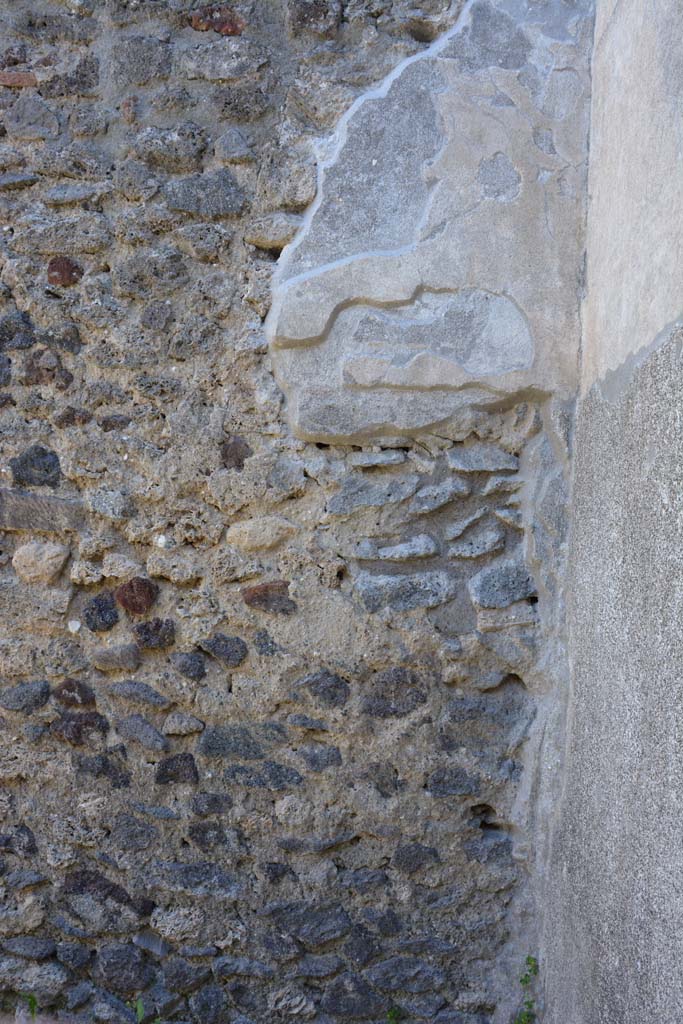 IX.5.9 Pompeii. May 2017. Room “m”, upper east wall in south-east corner.
Foto Christian Beck, ERC Grant 681269 DÉCOR.