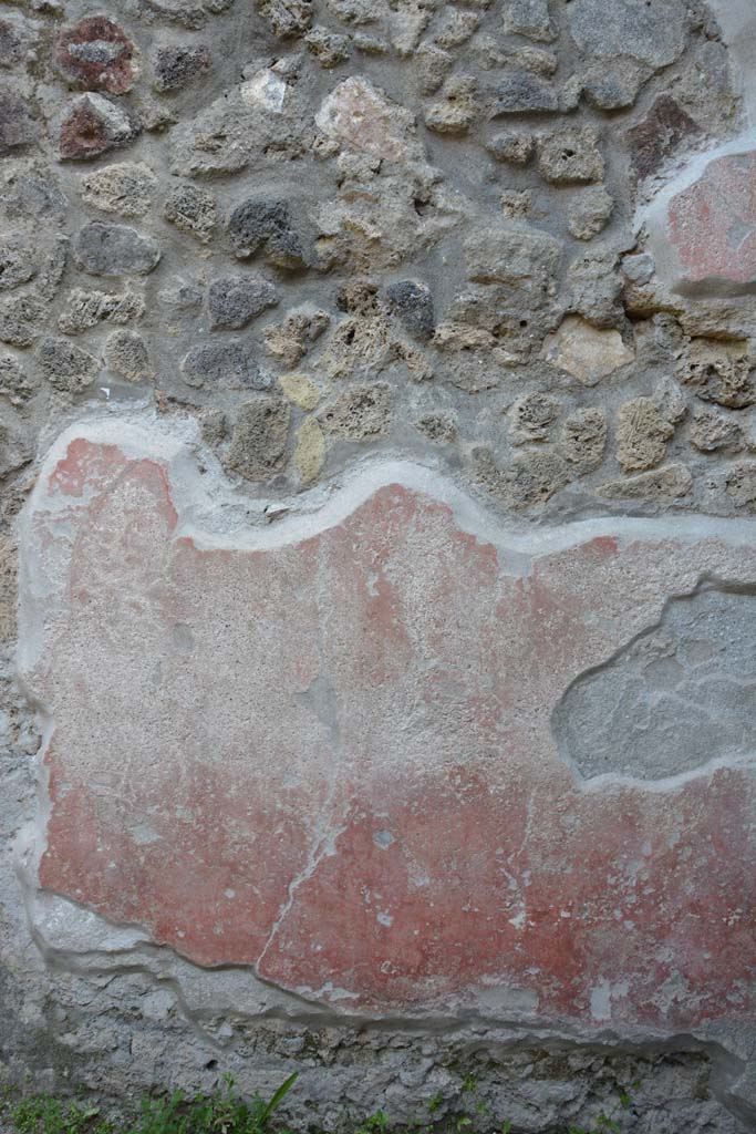 IX.5.9 Pompeii. May 2017. Room “n/q”, detail from west end of south wall.
Foto Christian Beck, ERC Grant 681269 DÉCOR