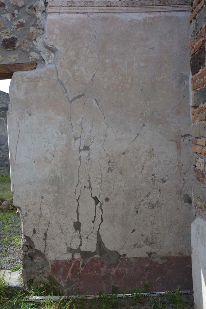 IX.5.9 Pompeii. May 2017. Room “o”, north wall in north-east corner.
Foto Christian Beck, ERC Grant 681269 DÉCOR.