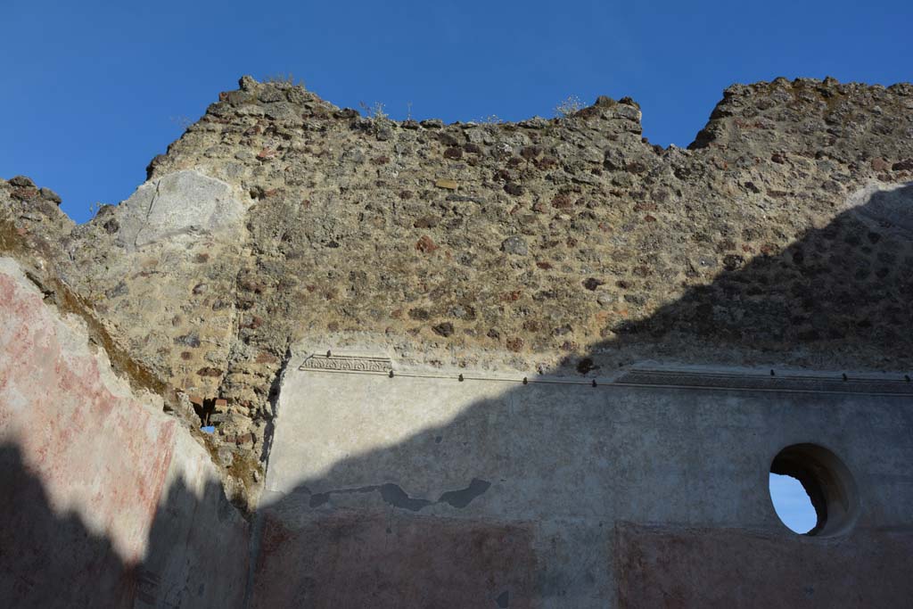 IX.5.9 Pompeii. May 2017. Room “p”, upper south wall.
Foto Christian Beck, ERC Grant 681269 DÉCOR.