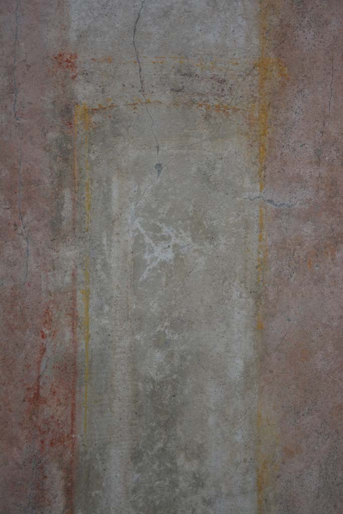 IX.5.9 Pompeii. March 2017.
Room “p”, detail from white dividing panel on south wall at east end.
Foto Christian Beck, ERC Grant 681269 DÉCOR.