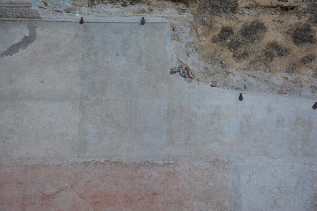 IX.5.9 Pompeii. May 2017. Room “p”, upper west wall at south end.
Foto Christian Beck, ERC Grant 681269 DÉCOR.