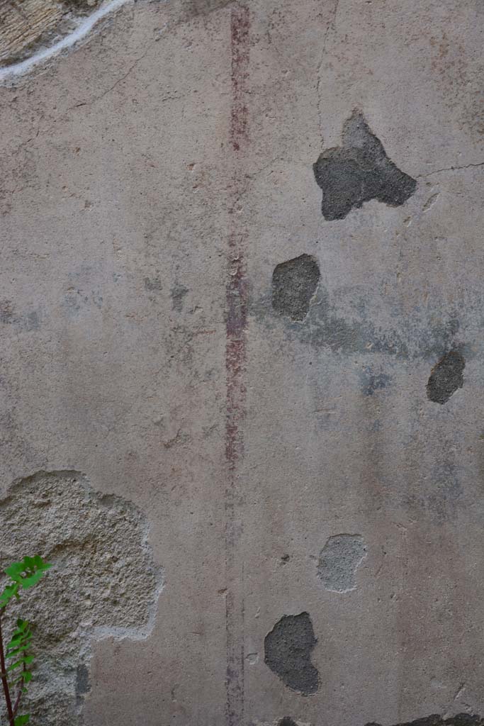 IX.5.9 Pompeii. March 2017. Room “h”, remaining painted decoration on north wall.
Foto Christian Beck, ERC Grant 681269 DÉCOR.