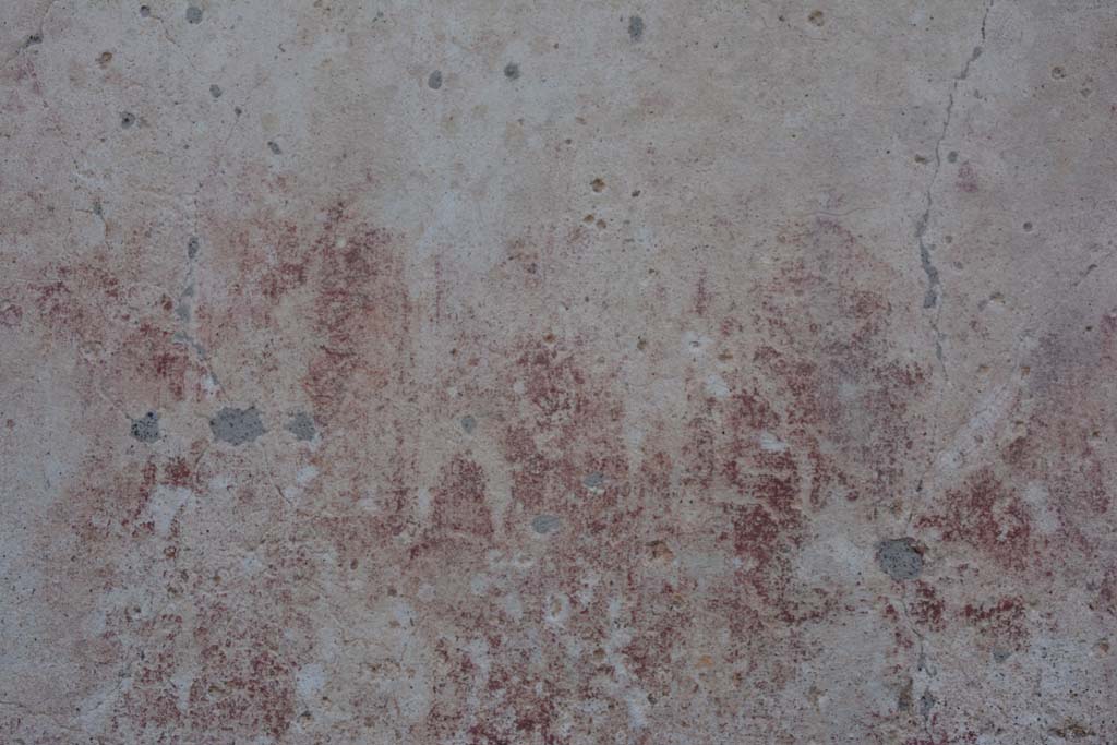 IX.5.9 Pompeii. May 2017. Room “i”, remaining red painted decoration from west wall of south portico.
Foto Christian Beck, ERC Grant 681269 DÉCOR.