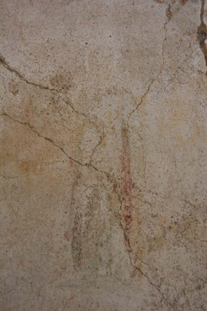 IX.5.11 Pompeii. March 2017.
Room k, centre of panel at south end of west wall showing the enlarged figure of Melpomene.
Foto Christian Beck, ERC Grant 681269 DÉCOR.
