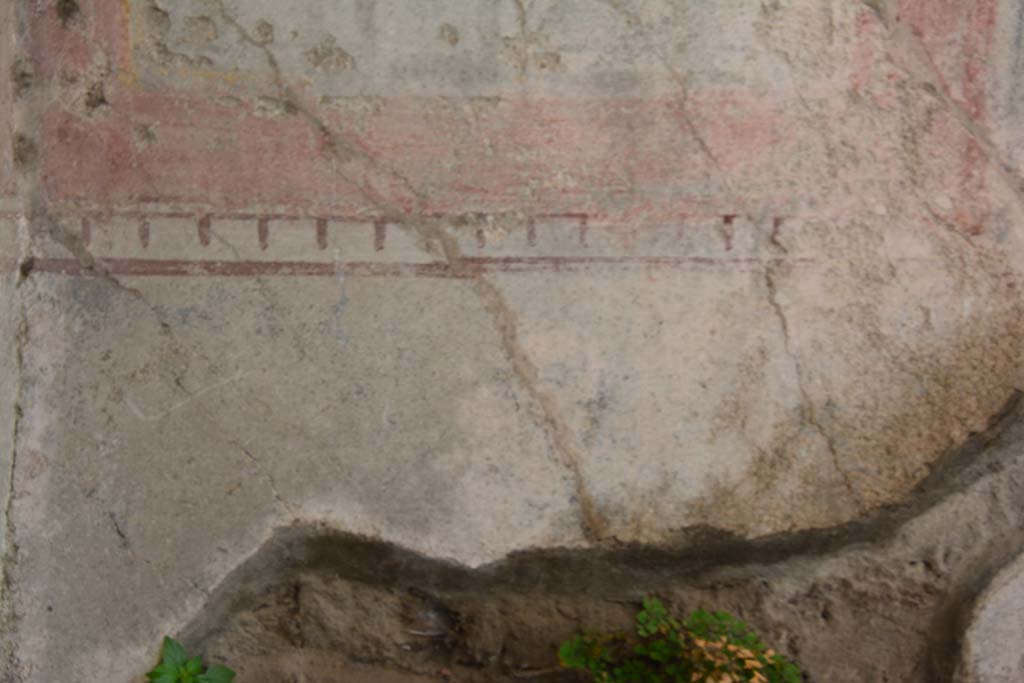 IX.5.11 Pompeii. March 2017. Room k, lower zoccolo on south end of west wall.
Foto Christian Beck, ERC Grant 681269 DÉCOR.