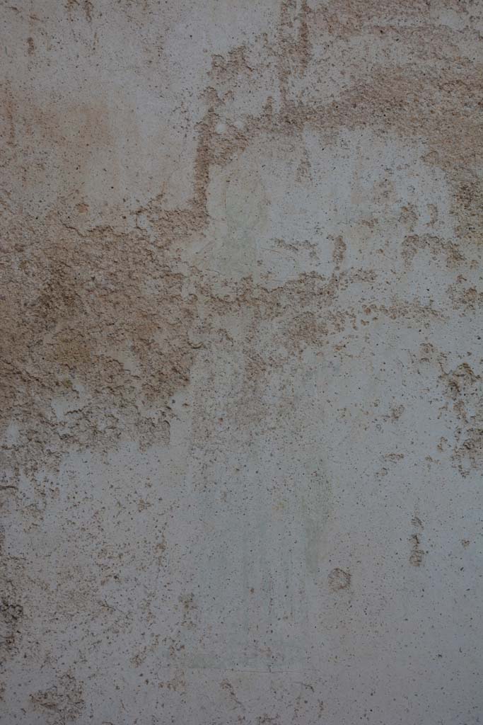 IX.5.11 Pompeii. May 2017.
Room k, larger detail of figure of Terpsichore in centre of west panel on north wall.
Foto Christian Beck, ERC Grant 681269 DÉCOR.
