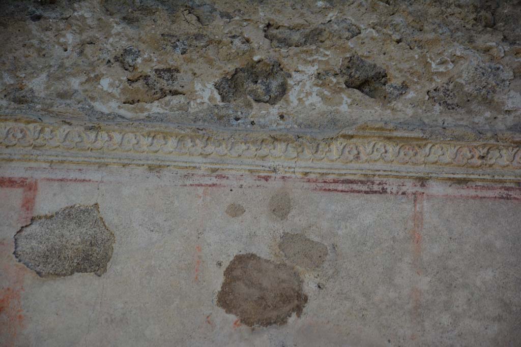 IX.5.11 Pompeii. May 2017. Room e, detail of stucco frieze from upper south wall (continuation).
Foto Christian Beck, ERC Grant 681269 DÉCOR.