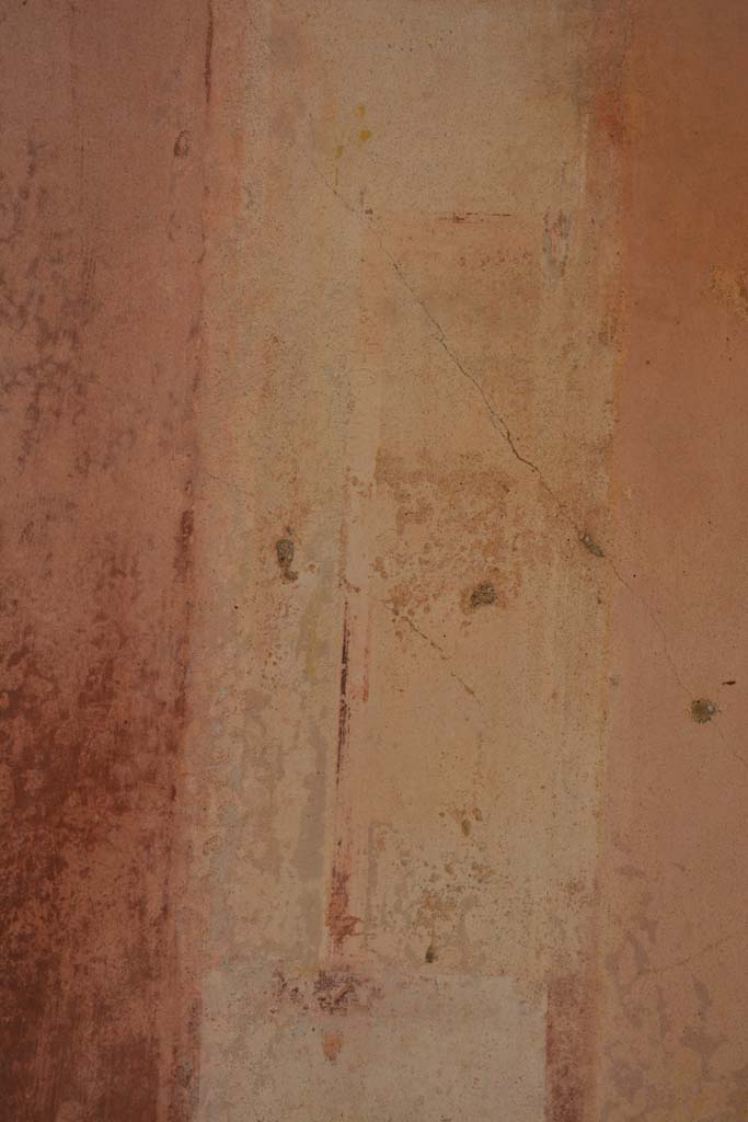 IX.5.11 Pompeii. May 2017.
Room h, detail of painted decoration from north wall at west end of central panel.
Foto Christian Beck, ERC Grant 681269 DÉCOR.