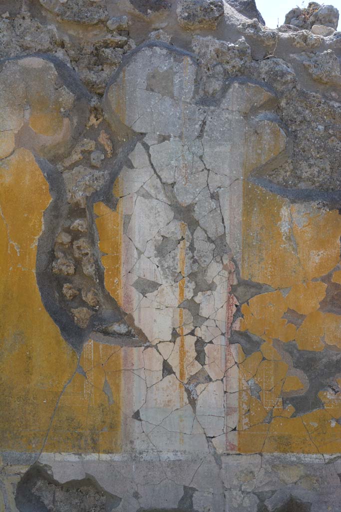 IX.5.14 Pompeii. May 2017. Peristyle �k�, detail from compartment separating two panels.
Foto Christian Beck, ERC Grant 681269 D�COR.

