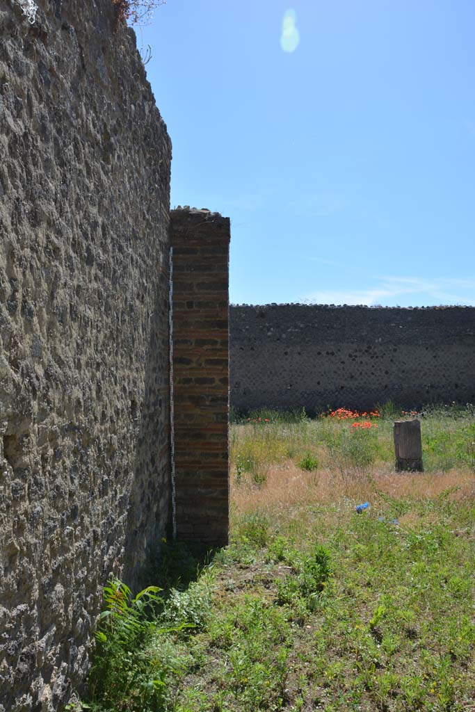 IX.5.14 Pompeii. May 2017.
Room “m”, looking west along south wall towards east portico of peristyle “k”.
Foto Christian Beck, ERC Grant 681269 DÉCOR.