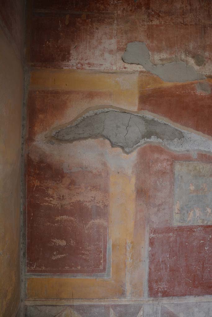 IX.5.14 Pompeii. May 2017. Room “c”, panel from north wall at west end.
Foto Christian Beck, ERC Grant 681269 DÉCOR.