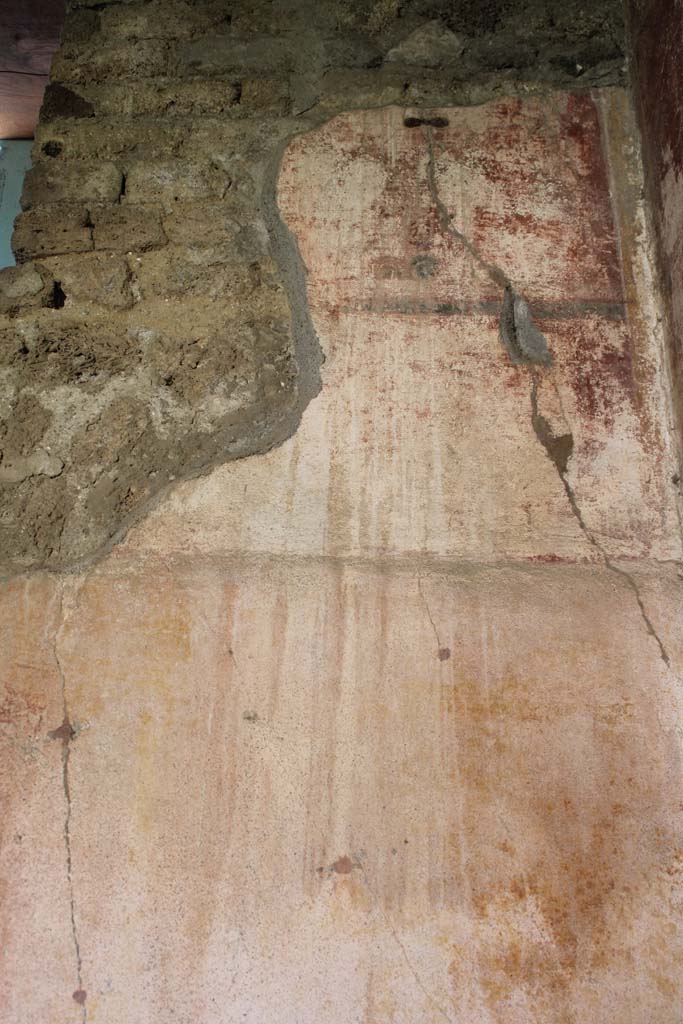 IX.5.14 Pompeii. May 2019. Room “c”, upper east wall at south end.
Foto Christian Beck, ERC Grant 681269 DÉCOR.