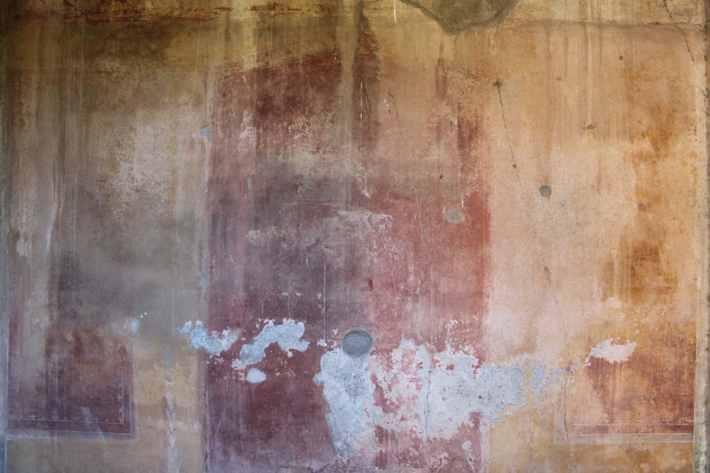 IX.5.14 Pompeii. May 2019. Room “c”, detail of middle zone of east wall.
Foto Christian Beck, ERC Grant 681269 DÉCOR.
