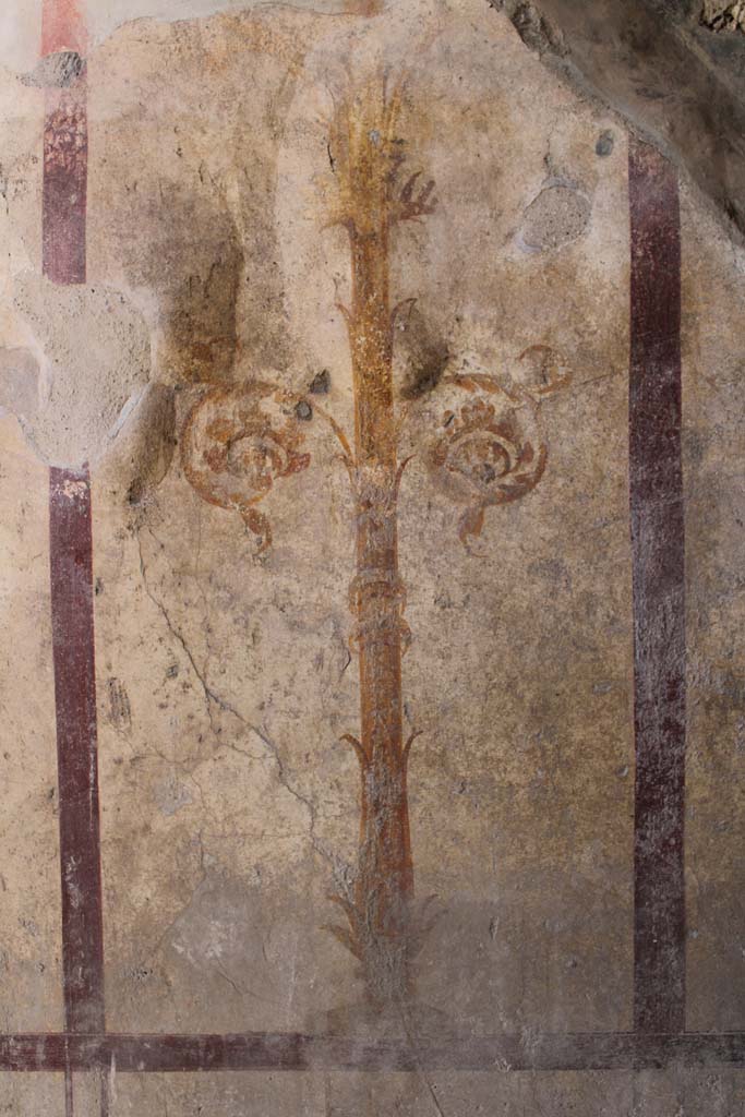 IX.5.16 Pompeii. May 2019. Room f’, painted candelabra on south wall.
Foto Christian Beck, ERC Grant 681269 DÉCOR.