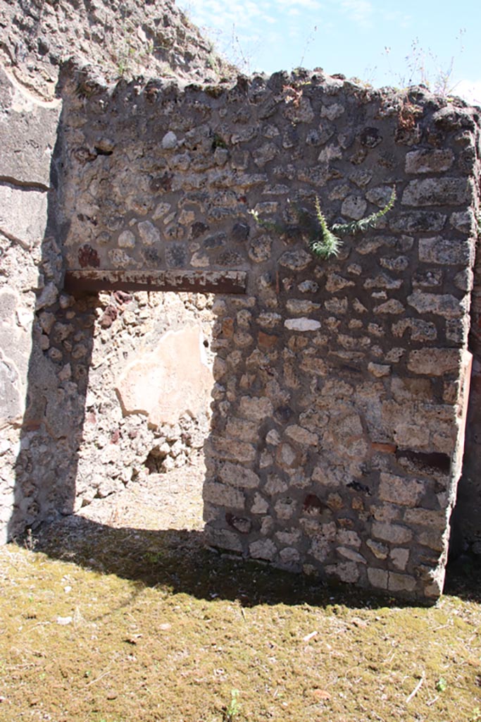 IX.6.7 Pompeii. May 2024.
Room “p”, west side of kitchen, with doorway into room “s”. Photo courtesy of Klaus Heese.