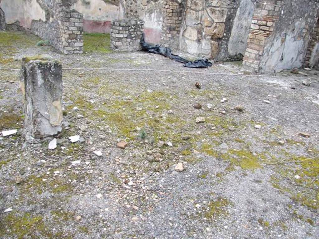 IX.8.6 Pompeii. March 2009. Looking north west across site of Impluvium in atrium of IX.8.3.