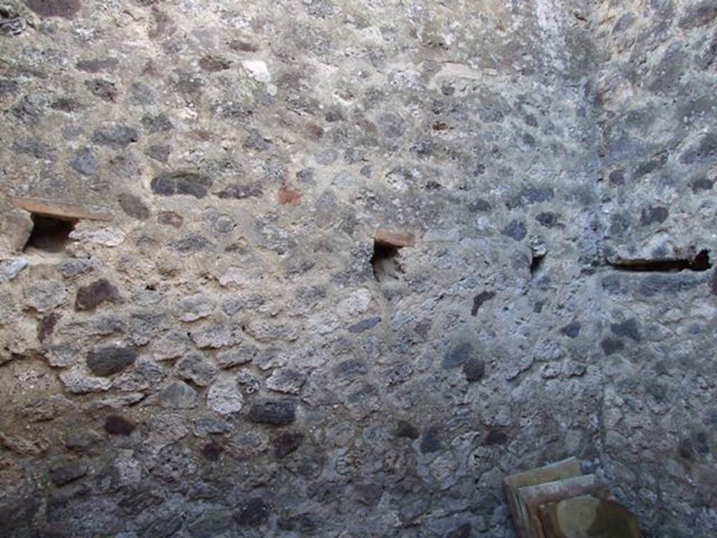 IX.9.a Pompeii. March 2009. South-west corner of kitchen and latrine.