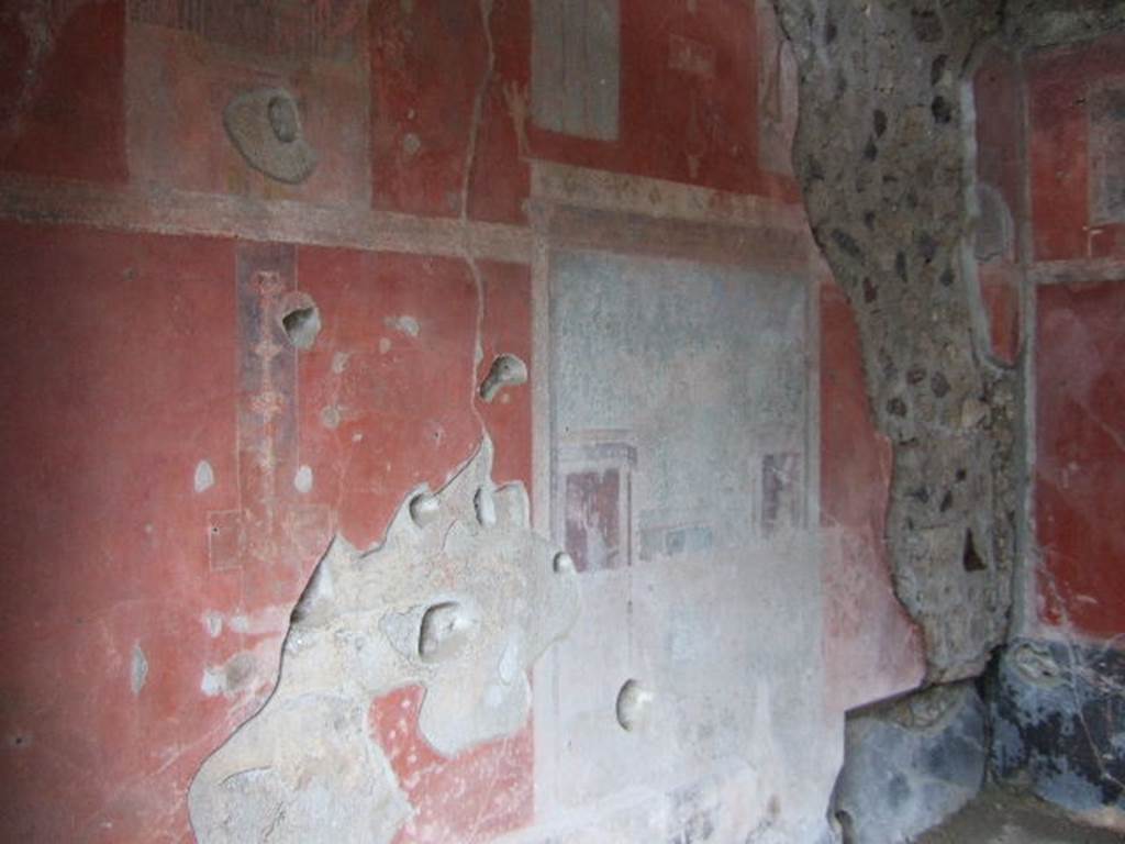 IX.9.c Pompeii. December 2005. Triclinium. South wall.